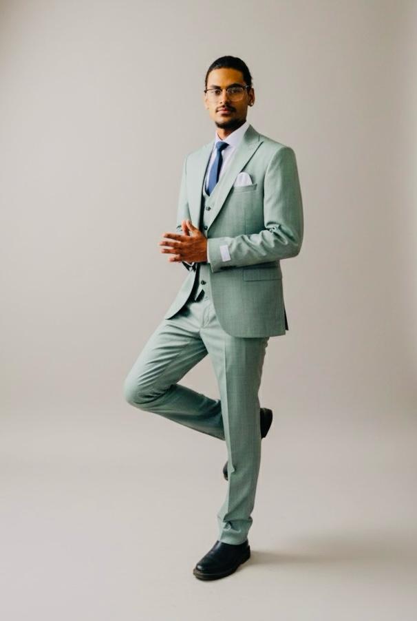Sage Green Suit